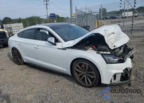 2018 Audi S5 Premium Plus from USA, damaged, VIN WAUB4DF51JA010326